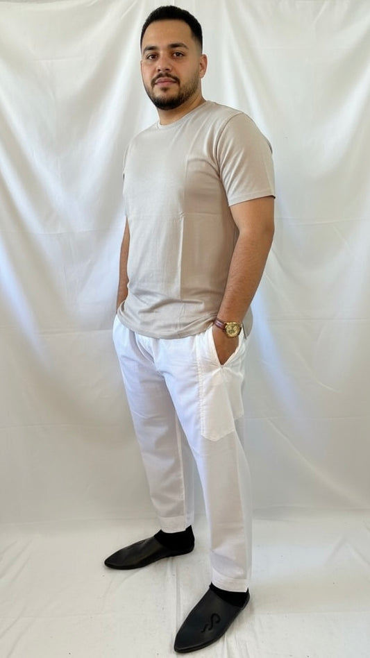 Sunnah Pants - White
