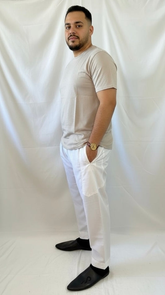 Sunnah Pants - White