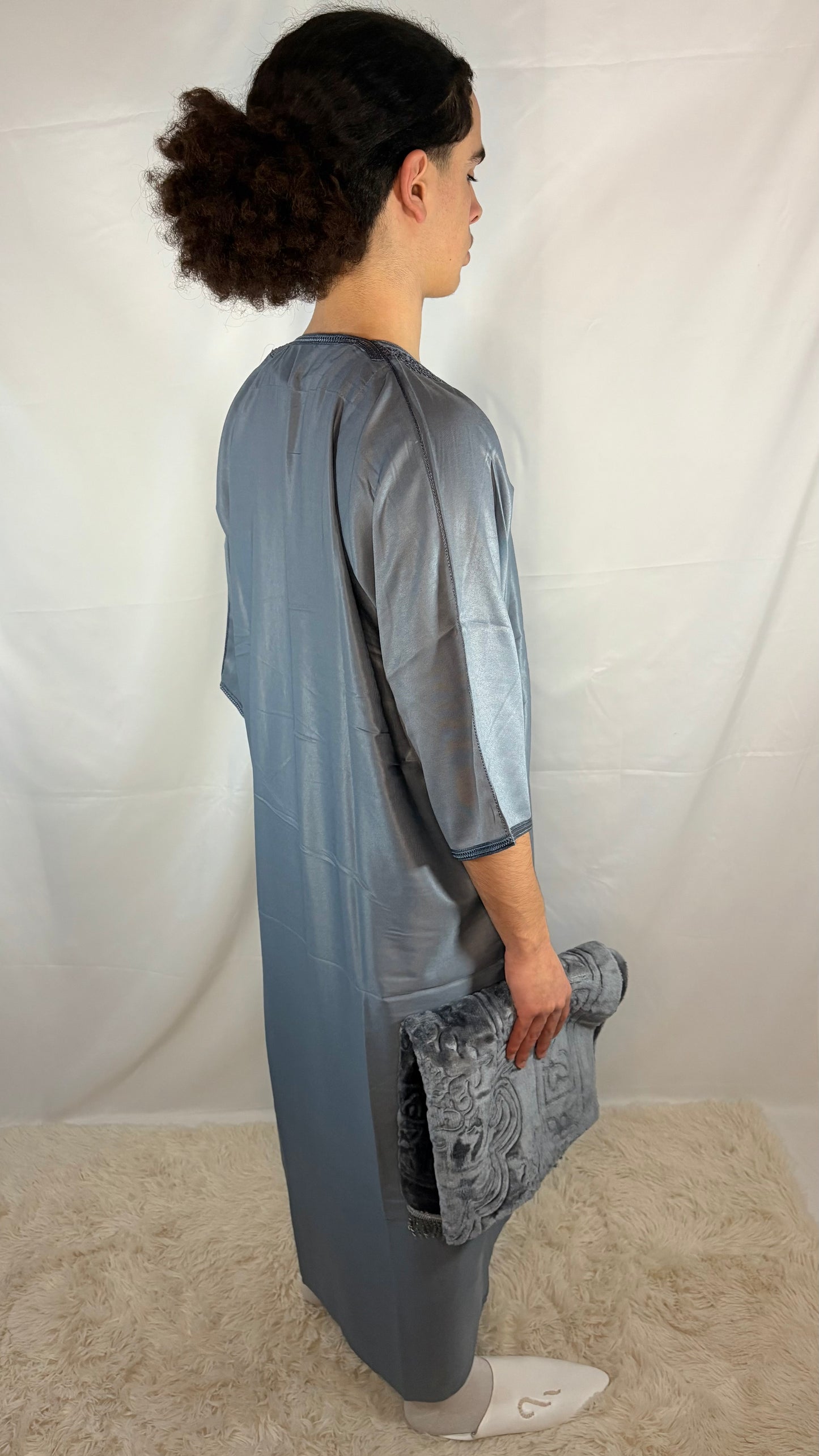 Gandoura Grau Premium