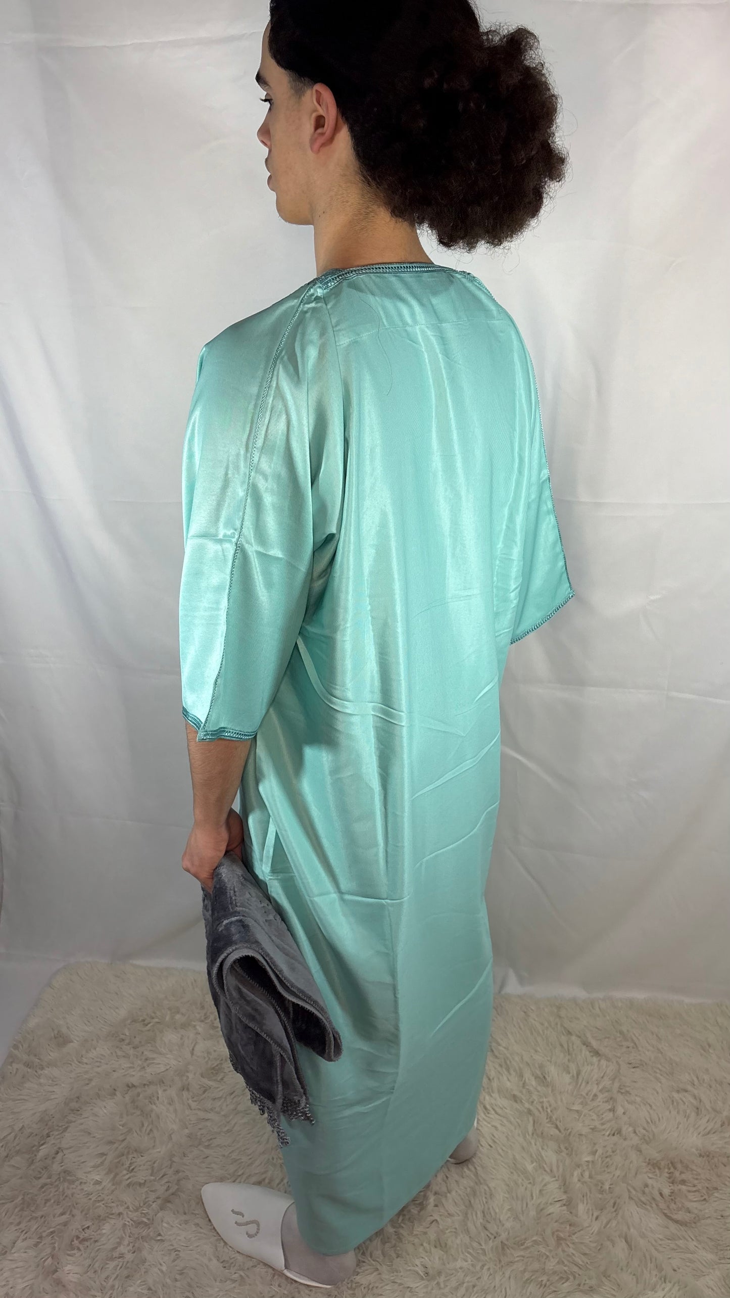 Gandoura Turquoise Premium