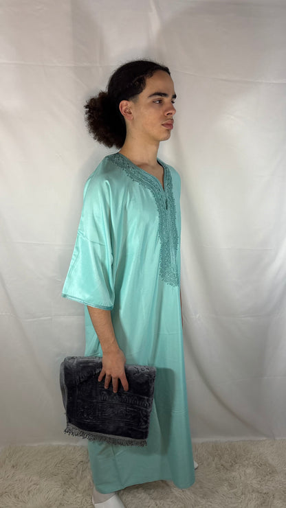 Gandoura Turquoise Premium