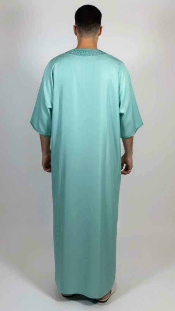 Gandoura Türkis Premium