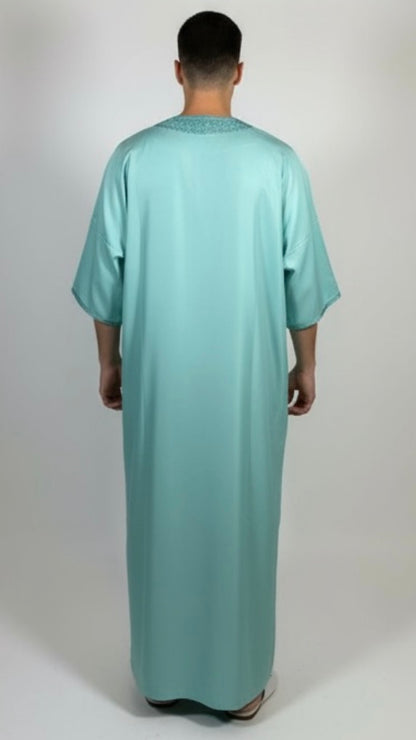 Gandoura Türkis Premium