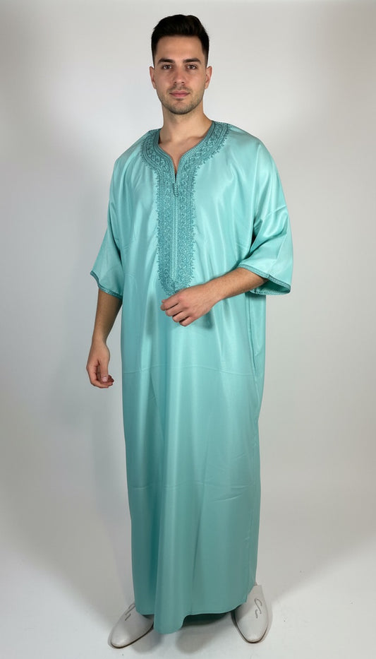 Gandoura Türkis Premium