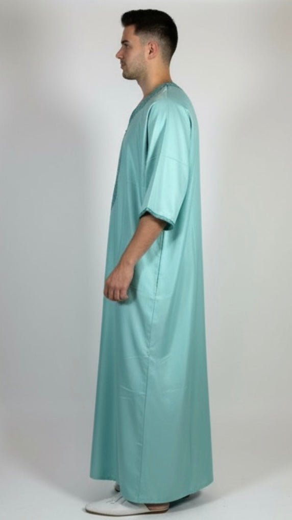 Gandoura Türkis Premium