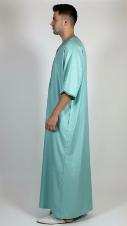 Gandoura Türkis Premium