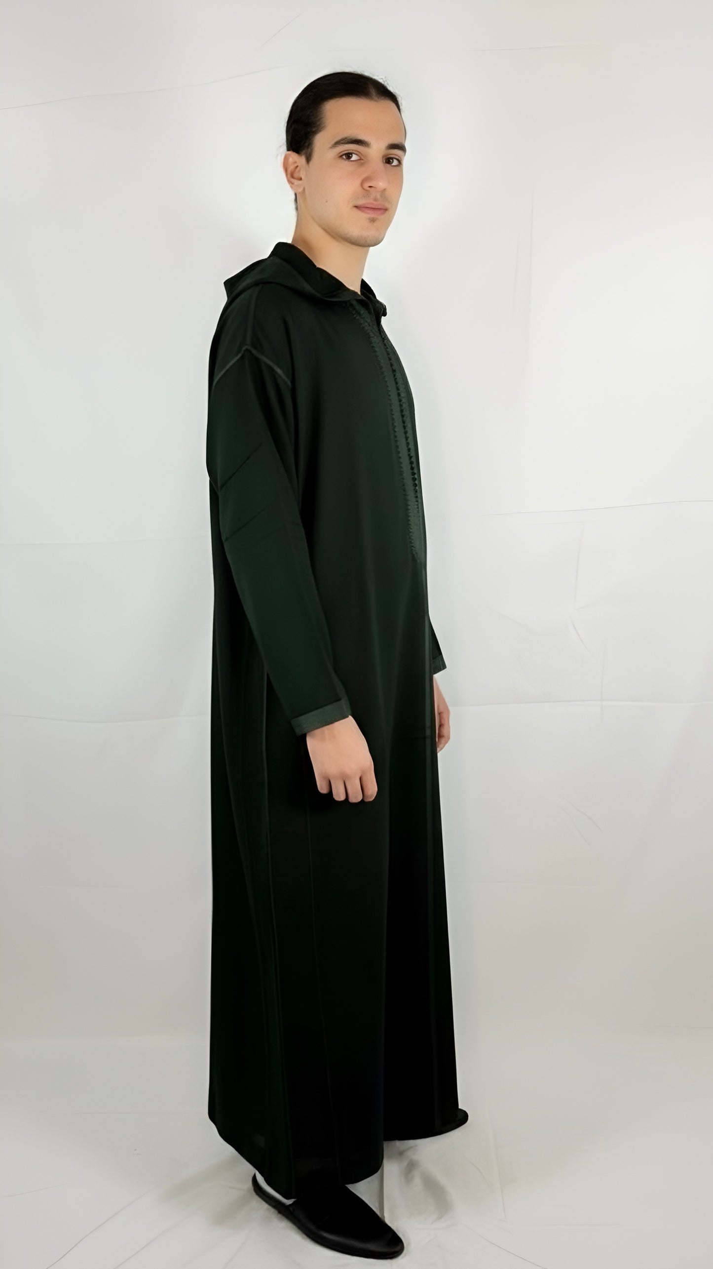 Djellaba Tannengrün Premium