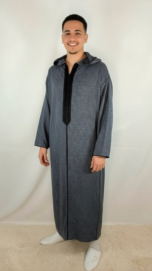 Kaftans Grey/Black Premium