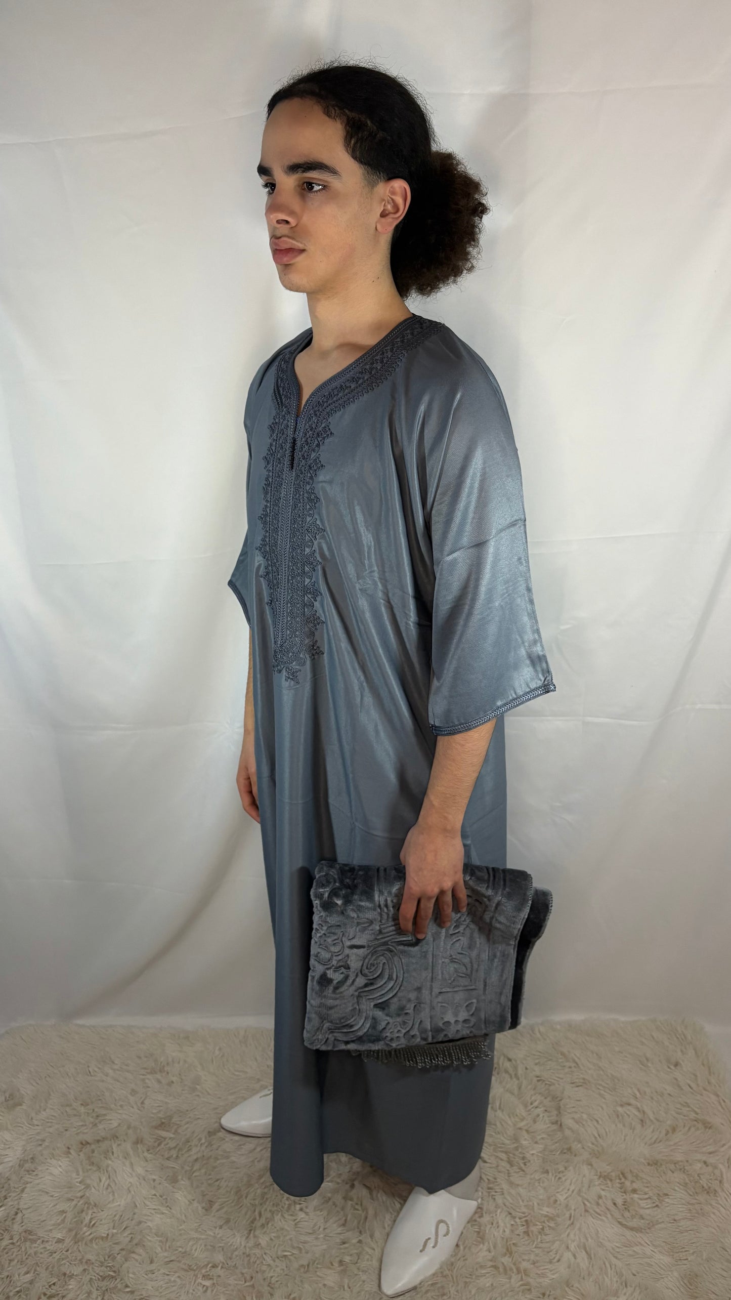 Gandoura Grau Premium