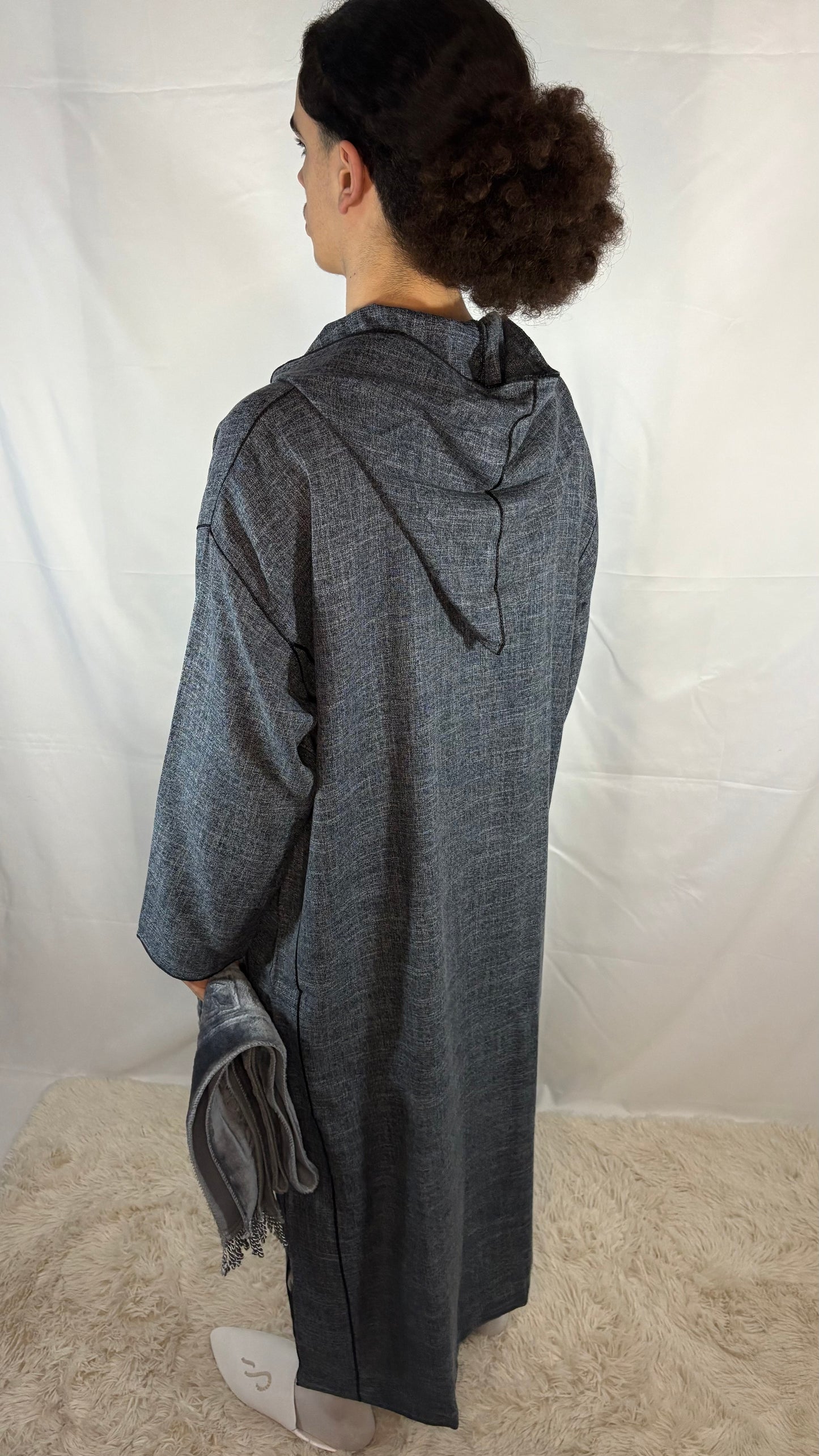 Kaftane Grau/Schwarz Premium