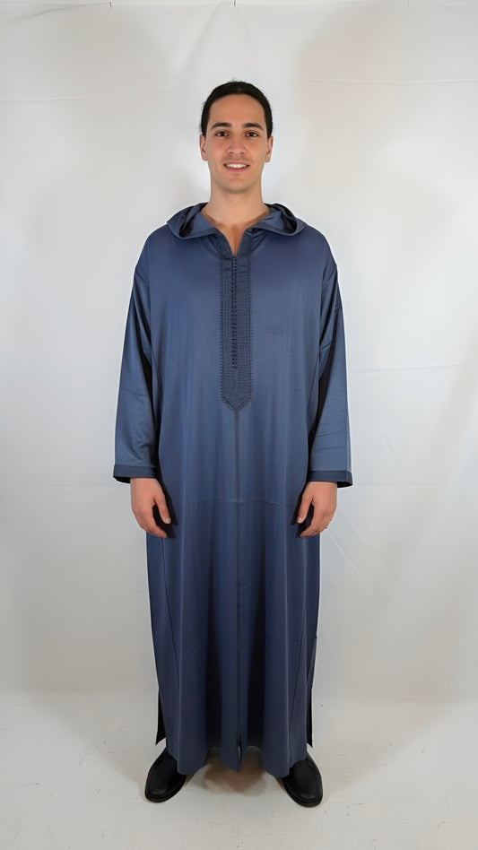 Djellaba Grau Premium