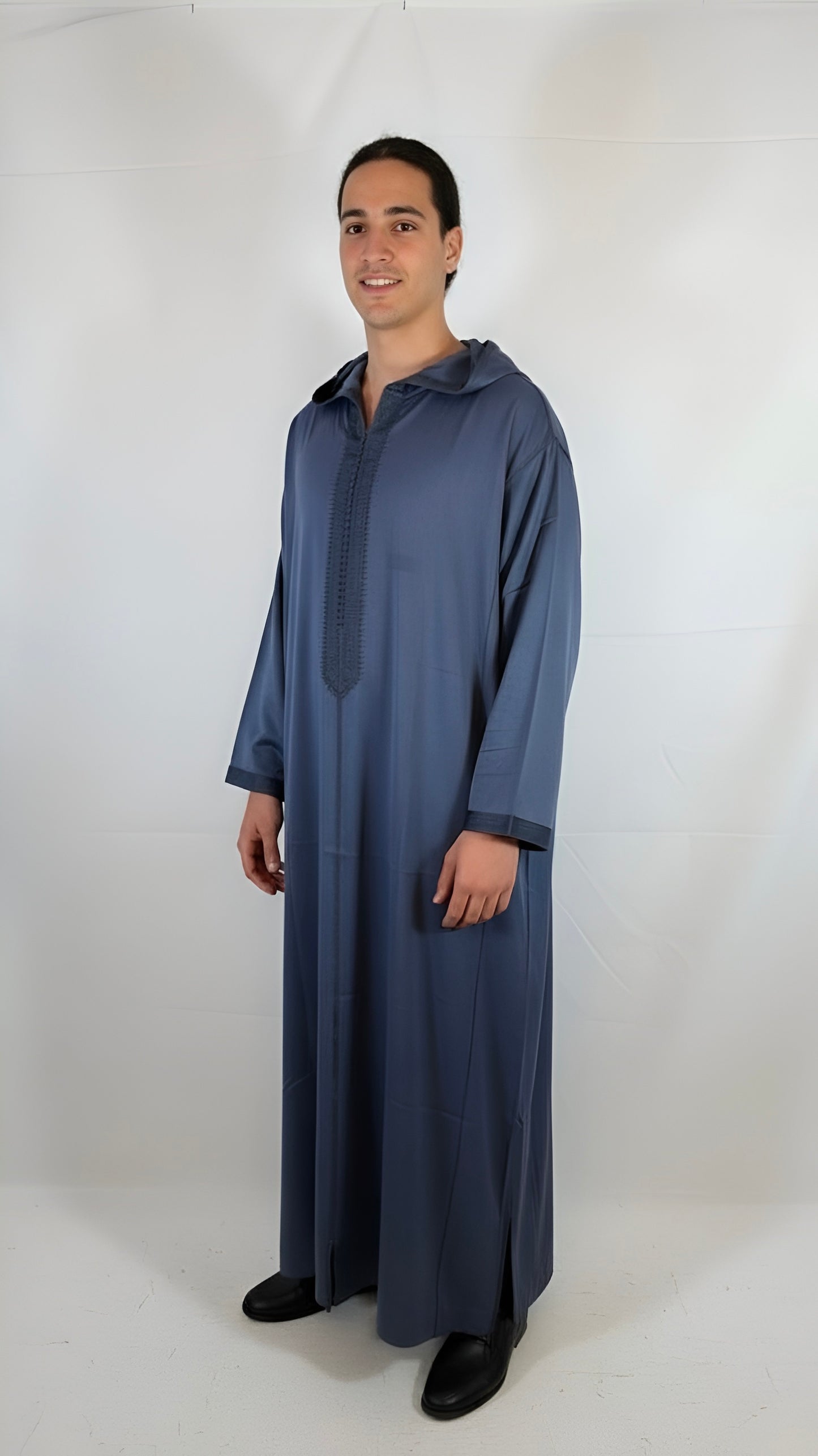 Djellaba Grau Premium