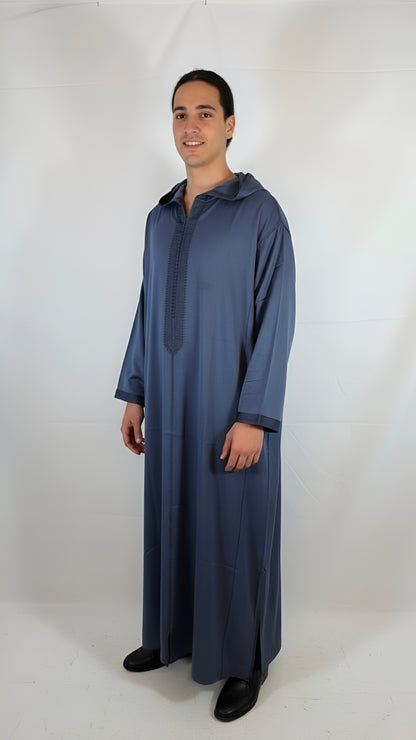 Djellaba Grau Premium